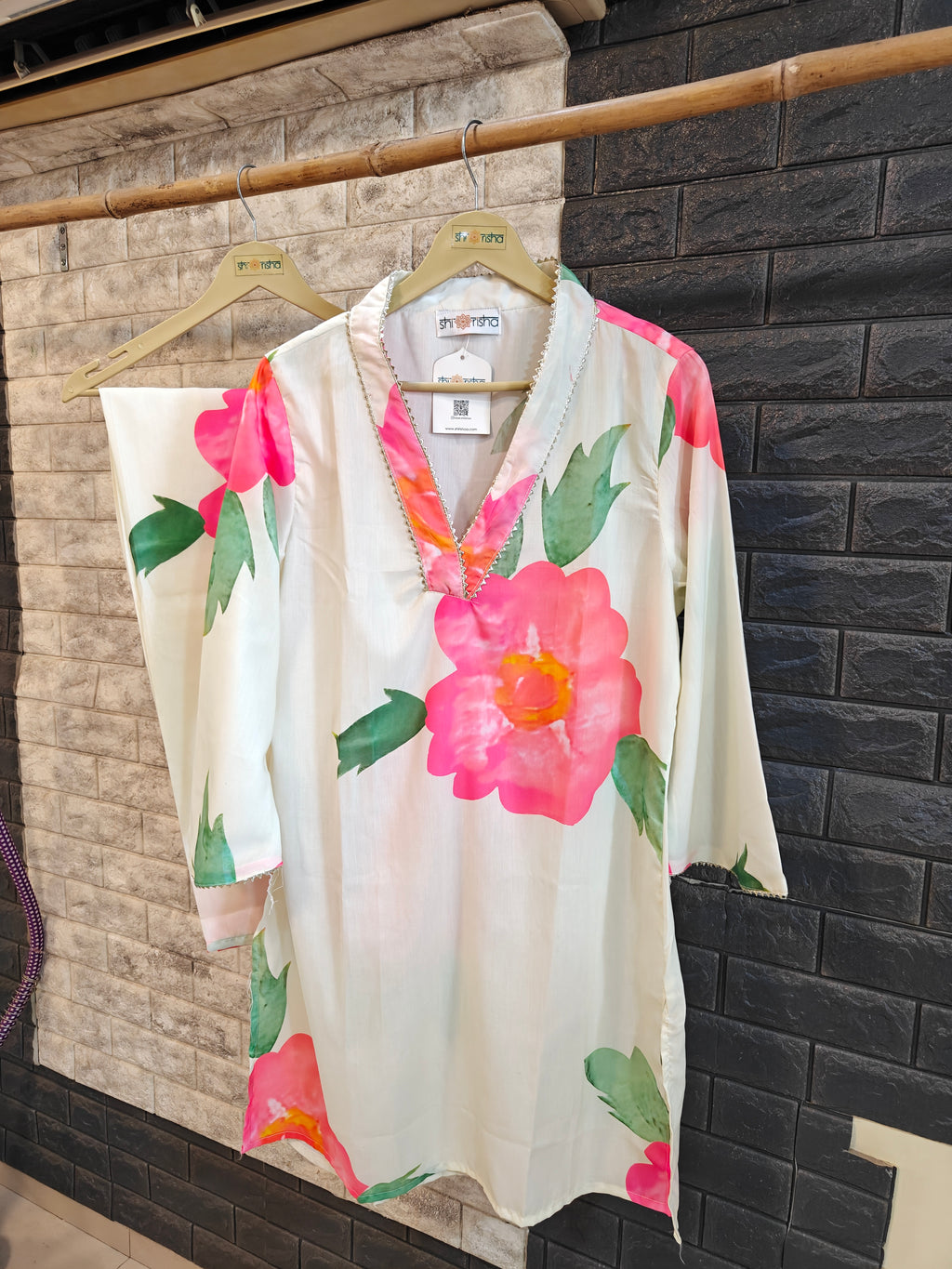 Bloom in Comfort: Floral Printed Cotton Co-ord Set