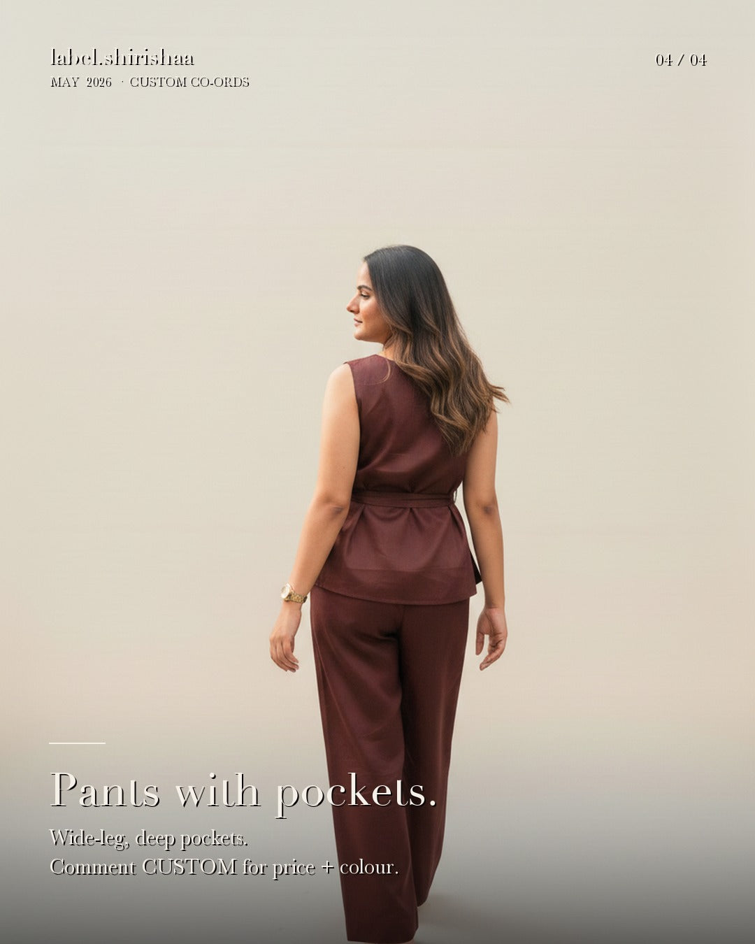 The Classic Chocolate Cotton Co-ord Set