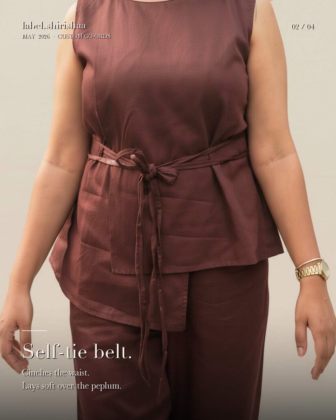 The Classic Chocolate Cotton Co-ord Set